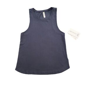 Athleta NWT | Well Rested Sleeveless Ribbed Sleep Top | S | Blue